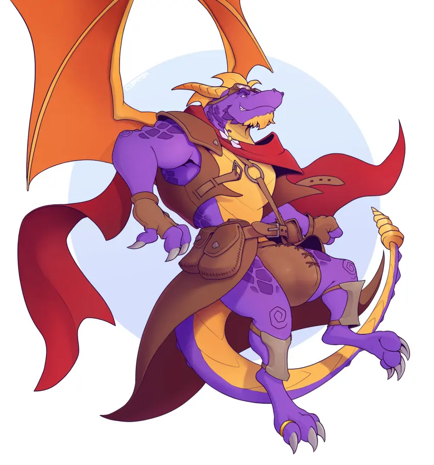 Image clothed,clothing,hi_res,simple_background,solo,gloves,male,tail,underwear,muscular,muscular_male,feet,digital_media_(artwork),jewelry,eyewear,wings,anthro,aged_up,mythology,european_mythology,bulge,claws,muscular_anthro,paws,horn,anthrofied,scalie,purple_body,genital_outline,ring,toes,mythological_creature,activision,balloonist_spyro,big_bulge,corrsk,digit_ring,dragon,eyewear_on_head,goggles,goggles_on_head,handwear,mythological_scalie,scarf,spyro,spyro_the_dragon,toe_ring,western_dragon