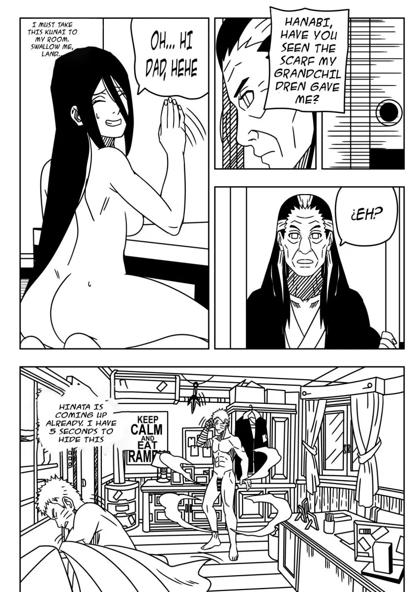 Image 1girls,breasts,female,male,nude,penis,barefoot,kneeling,2boys,nude_female,nude_male,naked,after_sex,comic,monochrome,dialogue,english_text,naruto,naruto_(series),boruto:_naruto_next_generations,speech_bubble,english_translation,hyuuga_hanabi,ninrubio,story,brother-in-law,brother_in_law_and_sister_in_law,sister-in-law,uzumaki_naruto,notes_translation,caught,almost_caught,walk-in,brother-in-law_and_sister-in-law,transportation,caught_in_the_act,caught_naked,cleaning,daughter,dressing,father,father_and_daughter,hyuuga_hiashi,nervous,nervous_smile,nervous_sweat,seiza,waving,waving_hand