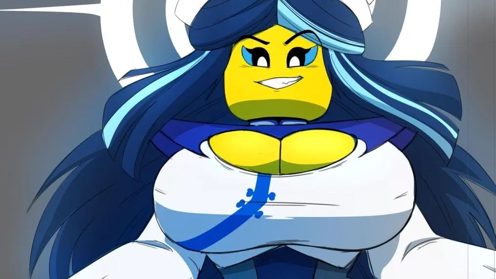 Image big_breasts,breasts,clothed,female,female_only,no_bra,teasing,boob_window,casual,casual_nudity,dakkii,lady_bone_demon,lego,lego_monkie_kid,monkie_kid
