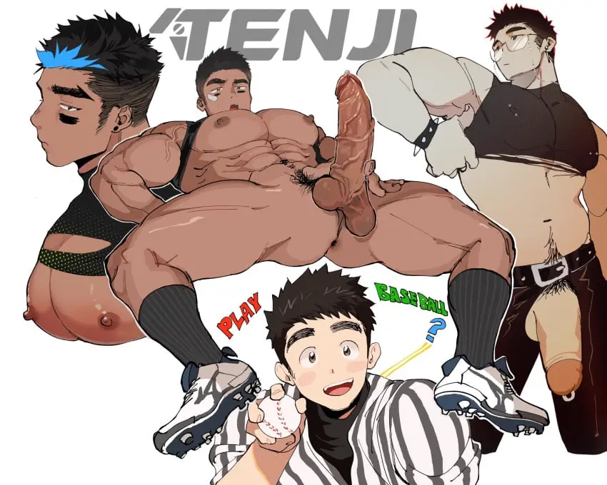 Image clothing,hi_res,highres,nipples,solo,male,penis,ass,big_penis,erection,muscular,muscular_male,male_only,yaoi,balls,anus,completely_nude,pubic_hair,bara,male_nipples,big_balls,completely_nude_male,male_pubic_hair,flaccid,2024,solo_male,boner,ten_g89,tenji_(ten_g89)
