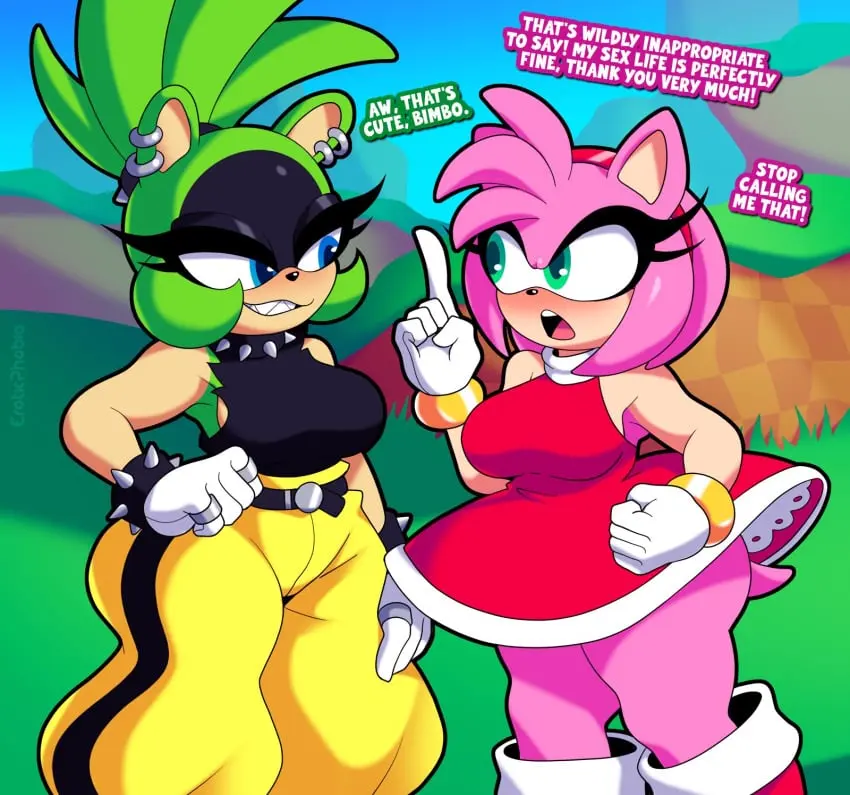 Image 1girls,female,blue_eyes,1futa,futa_on_female,futanari,intersex,eyelashes,pink_hair,anthro,green_eyes,green_hair,sharp_teeth,green_body,amy_rose,sega,sonic_(series),sonic_the_hedgehog_(series),imminent_sex,eroticphobia,hedgehog,hedgehog_humanoid,mobian_(species),sonic_the_hedgehog_(idw),surge_the_tenrec,tenrec,tenrec_humanoid