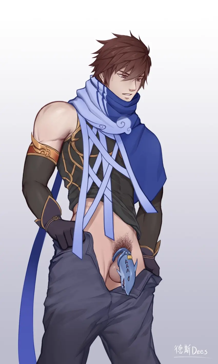Image male,male_only,yaoi,tagme,honor_of_kings,lam_(honor_of_kings),dees
