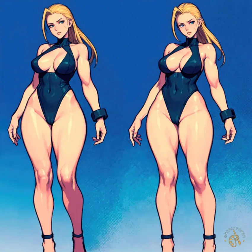 Image 1girls,big_breasts,breasts,female,female_only,solo,bikini,ass,big_ass,thick_thighs,milf,muscular,wide_hips,ai_generated,solo_focus,tagme,swimsuit,mature_female,3d,fit,fit_female,straight_hair,abs,muscular_female,capcom,street_fighter,street_fighter_6,cammy_white