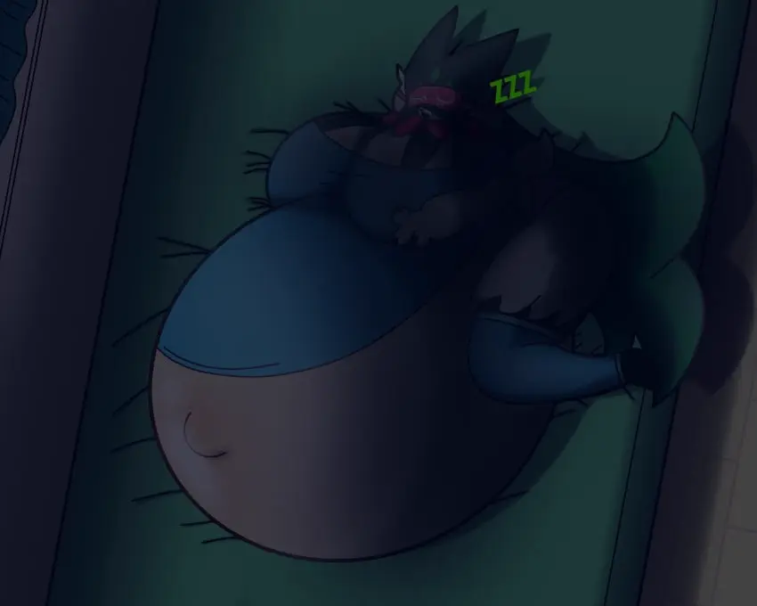 Image big_breasts,breasts,female,pokemon,pokemon_(species),furry,thick_thighs,wide_hips,pregnant,ready_to_pop,huge_breasts,nintendo,pokémon_(species),meowscarada,hyper_pregnancy,katsumi315