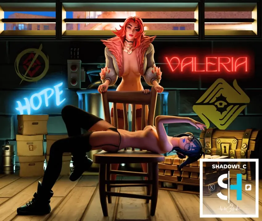 Image breasts,female,looking_at_viewer,nude,thighhighs,choker,panties,glasses,nude_female,fortnite,wink,winking_at_viewer,topless,jacket,thigh_highs,topless_female,fortnite:_battle_royale,epic_games,functionally_nude,functionally_nude_female,chair,jacket_open,laying,winking,fortnite_chest,hope_(fortnite),laying_on_chair,shadow1_c,valeria_(fortnite)