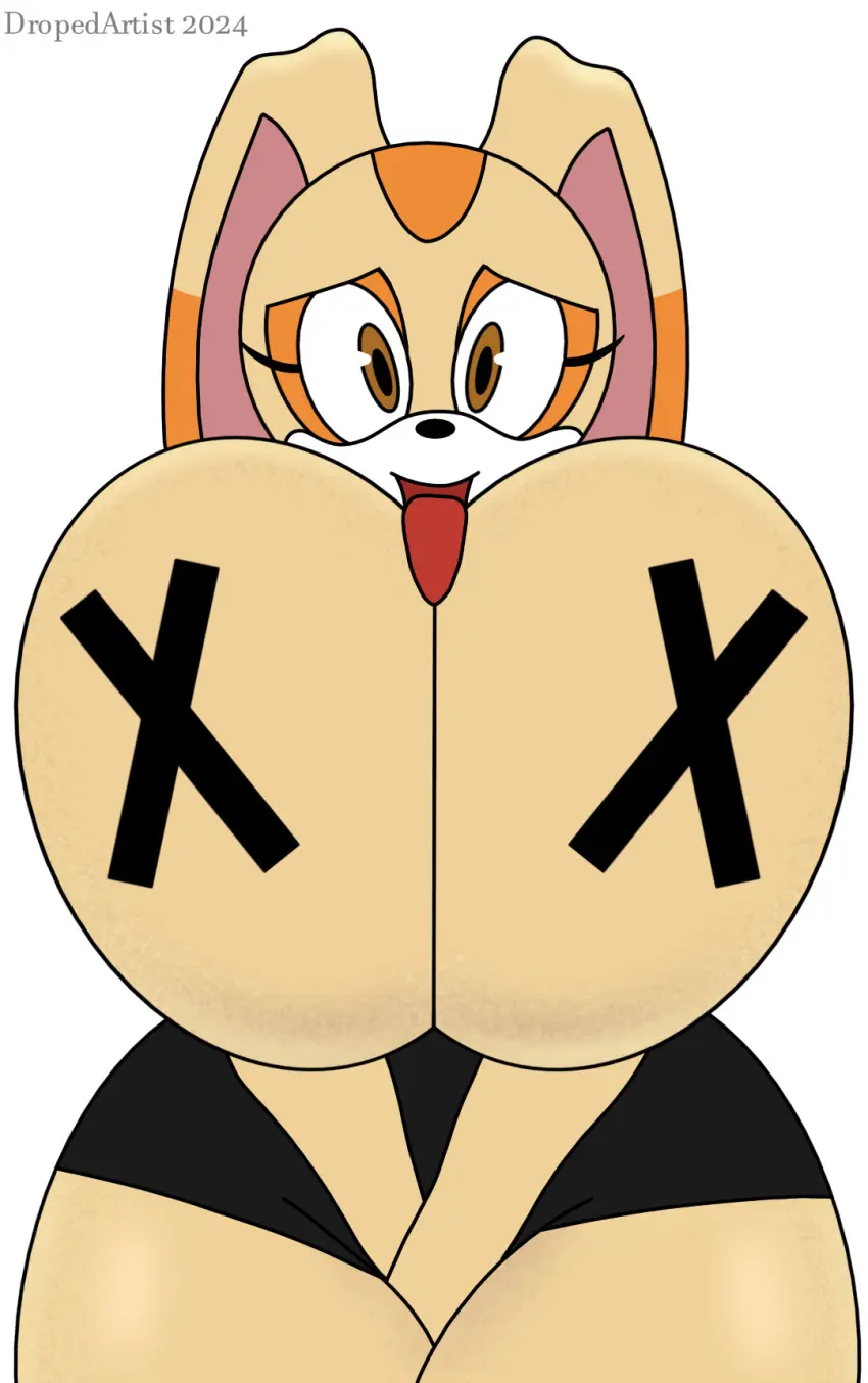 Image big_breasts,breasts,female,looking_at_viewer,open_mouth,furry,big_ass,huge_breasts,anthro,furry_female,breasts_bigger_than_head,enormous_breasts,aged_up,bunny_girl,furry_only,crossed_arms,bunny