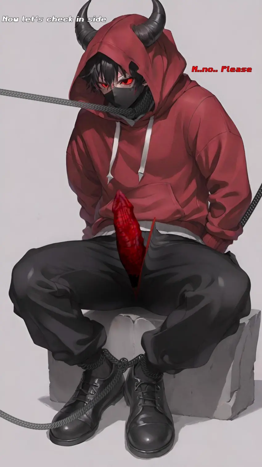 Image demon,demon_boy,roblox,youtuber,demon_youtuber,door