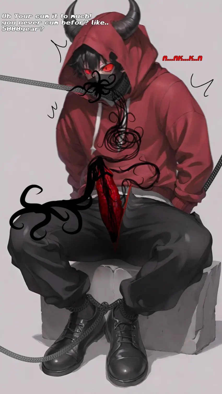 Image demon,demon_boy,roblox,youtuber,demon_youtuber,door