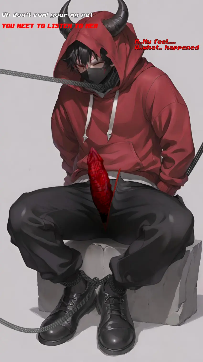 Image demon,demon_boy,roblox,youtuber,demon_youtuber,door