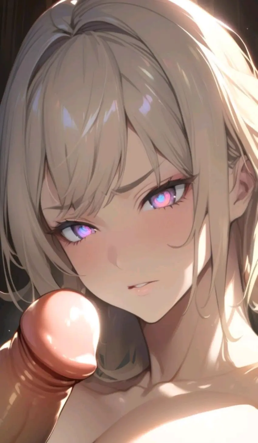 Image male,ai_generated,femboy,trap,tagme,pink_eyes,original_character,gay,disgusted,disgusted_expression,disgusted_face,myaim,twink,otoko_no_ko,otokonoko,shiny_eyes,before_oral,disgusted_look
