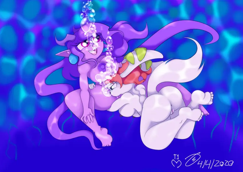 Image breasts,female,2girls,multiple_girls,nude,pussy,ass,sex,vagina,tagme,anus,canine,dragon,underwater,freedom_planet,galaxytrail,milla_basset,aquaphilia,basset_hound,bubbles,sash_lilac,the1stmoyatia