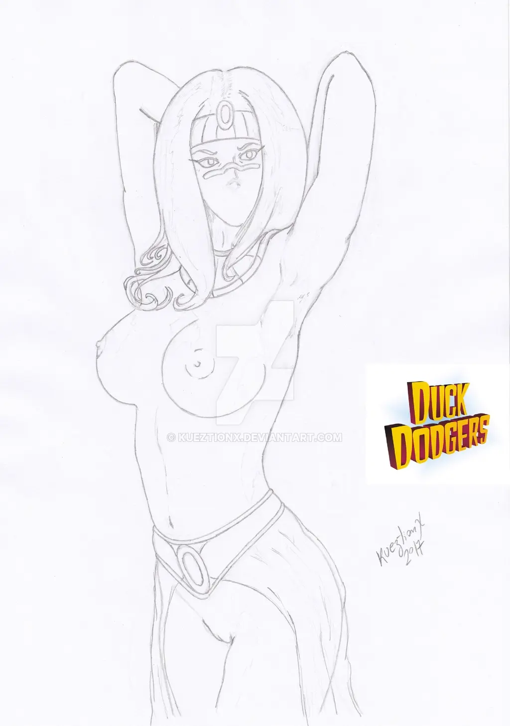 Image female,nude,pussy,nude_female,alien,alien_girl,crown,drawn,looney_tunes,warner_brothers,alien_humanoid,duck_dodgers,martian,martian_(duck_dodgers),queen_tyr'ahnee,kueztionx