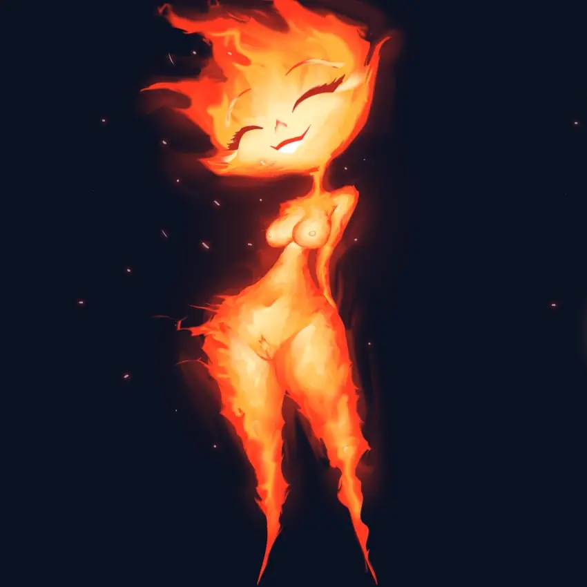 Image breasts,female,hi_res,smile,solo,standing,navel,pussy,disney,humanoid,areolae,vagina,happy,nude_female,completely_nude,naked,absurd_res,accurate_art_style,completely_nude_female,naked_female,2024,full_body,fire,elemental_creature,elemental_humanoid,pixar,fire_creature,closed_eyed,coolerinker,elemental_(pixar),ember_lumen,fire_body,fire_humanoid,inker_comics,inkershike