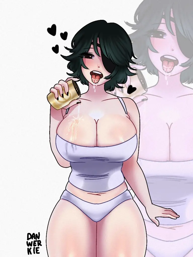 Image 1girls,big_breasts,breasts,female,female_only,cleavage,ahe_gao,wet,saliva,chainsaw_man,drunk,hearts,beer,substance_intoxication,himeno_(chainsaw_man),alcohol,alcoholic,danwerkie,intoxicated,pouring_on_self,tipsy