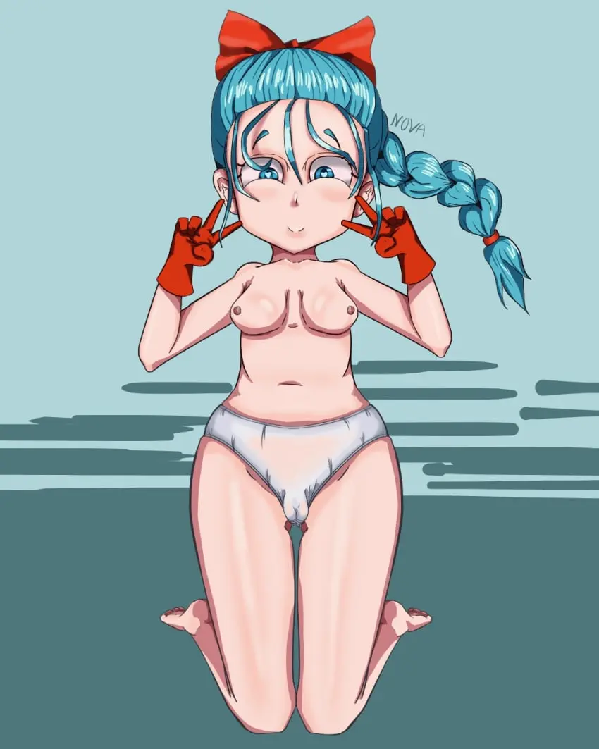 Image breasts,female,panties,dragon_ball,dragon_ball_z,bulma_briefs,teenage_bulma