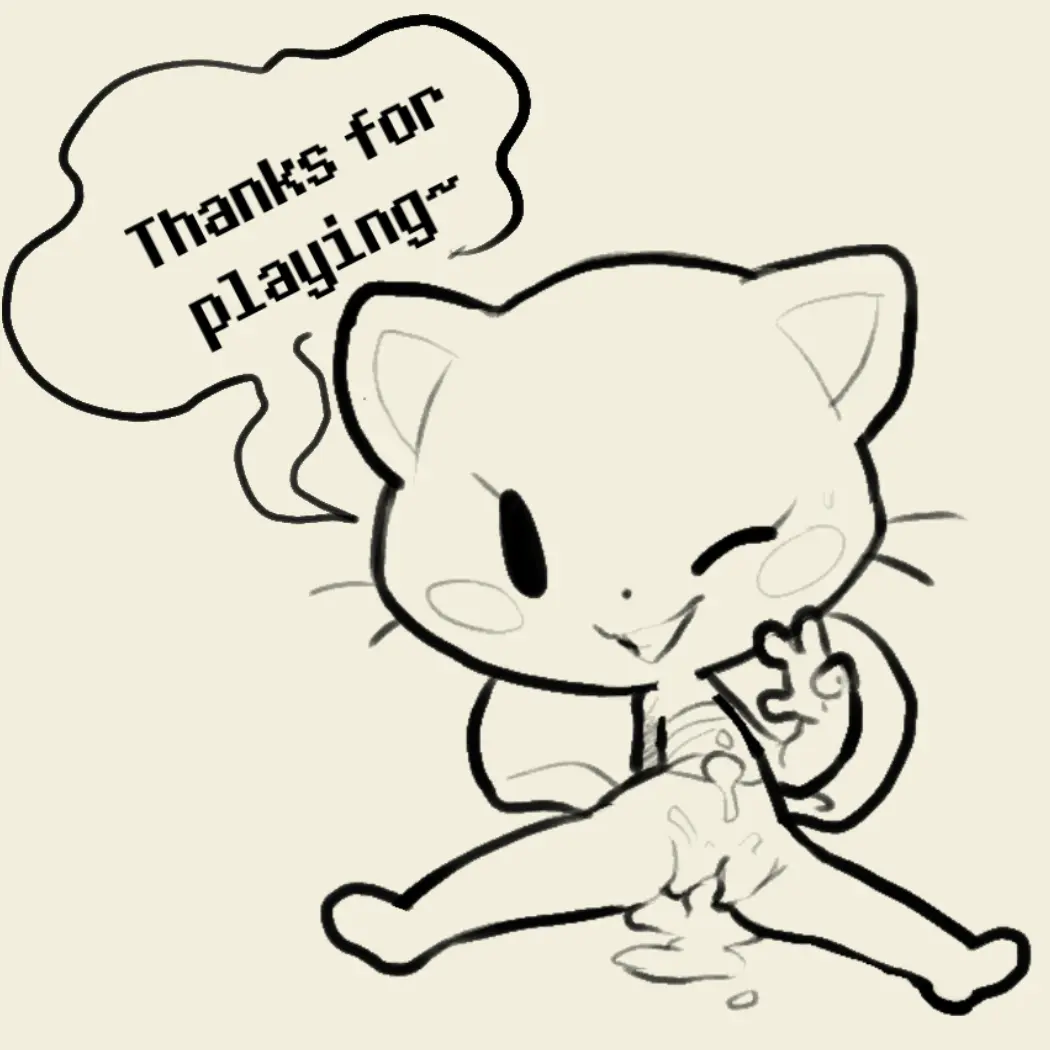 Image female,female_only,solo,cum,pussy,anthro,cum_in_pussy,cum_inside,text,one_eye_closed,after_sex,monochrome,genital_fluids,bodily_fluids,genitals,mammal,domination,young,younger_female,felid,felis,young_female,cub,itsunknownanon,nano_(the_gamercat),the_gamercat,young_anthro,younger_anthro