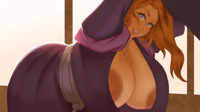 Image big_breasts,breasts,female,areolae,huge_breasts,bleach,areola_slip,veiny,endremora,matsumoto_rangiku