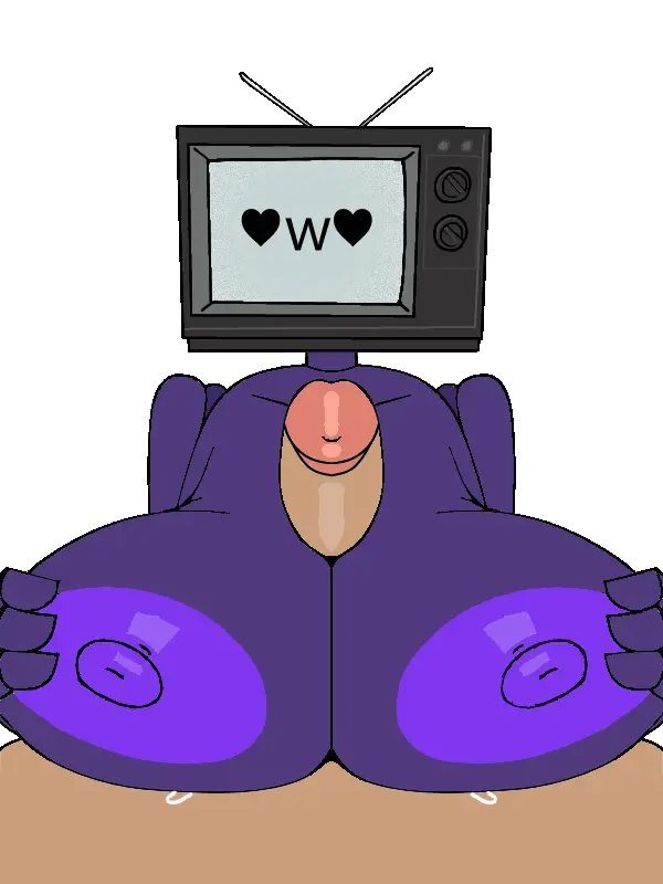 Image 1girls,big_breasts,breasts,female,nipples,1boy,male,penis,boobs,big_penis,colored,color,2d,purple_skin,tagme,paizuri,animated,loop,heart,gif,purple_body,boobjob,titjob,robot,robot_girl,heart_eyes,titfuck,screen_face,purple_skinned_female,looping_animation,television,beat_banger,komponi,skibidi_toilet,sultryscribz,toriel_beat_banger,tv_head,tv_woman_(skibidi_toilet),tvwoman_(skibidi_toilet),animation,boob,boobies,looping,no_sound,purple,skibidi,television_head,tv_woman,tvwoman