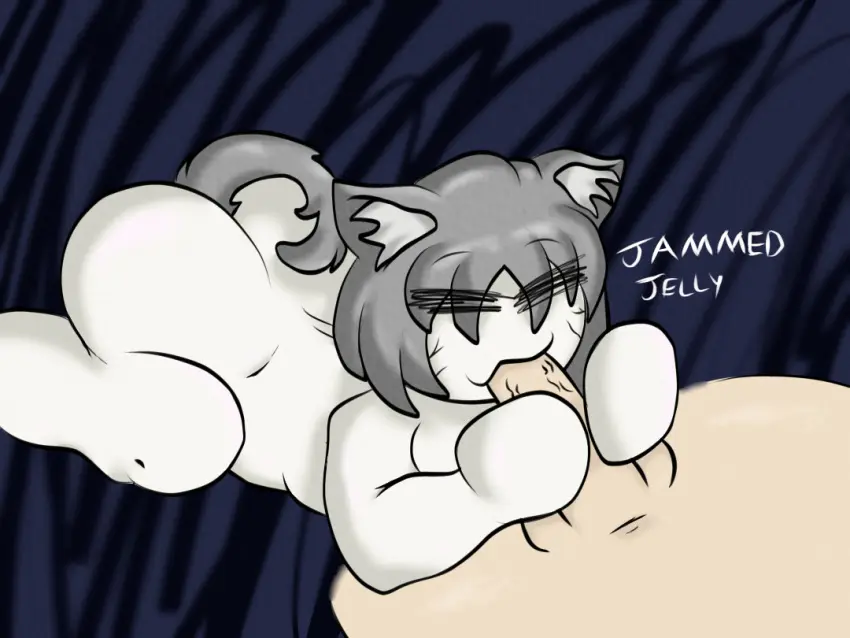 Image grey_hair,human,light_skin,simple_background,smile,male,nude,oral,penis,tail,lying,ass,big_ass,sex,thighs,duo,erection,humanoid,cat_ears,2boys,male/male,male_only,yaoi,balls,hair,anthro,light-skinned_male,nude_male,veiny_penis,naked,testicles,closed_eyes,gay,cat_tail,looking_pleasured,unseen_male_face,blowjob,cat_humanoid,feline,large_ass,vein,raised_tail,naked_male,sucking,sucking_penis,video_game_character,face_down_ass_up,faceless_character,face_fucking,lower_body,catboy,grey_tail,anime_character,blow,blowing,blowjob_only,carnival_phantasm,face_scar,jammedjelly,melty_blood,neco,neco-arc_chaos,neco_spirit