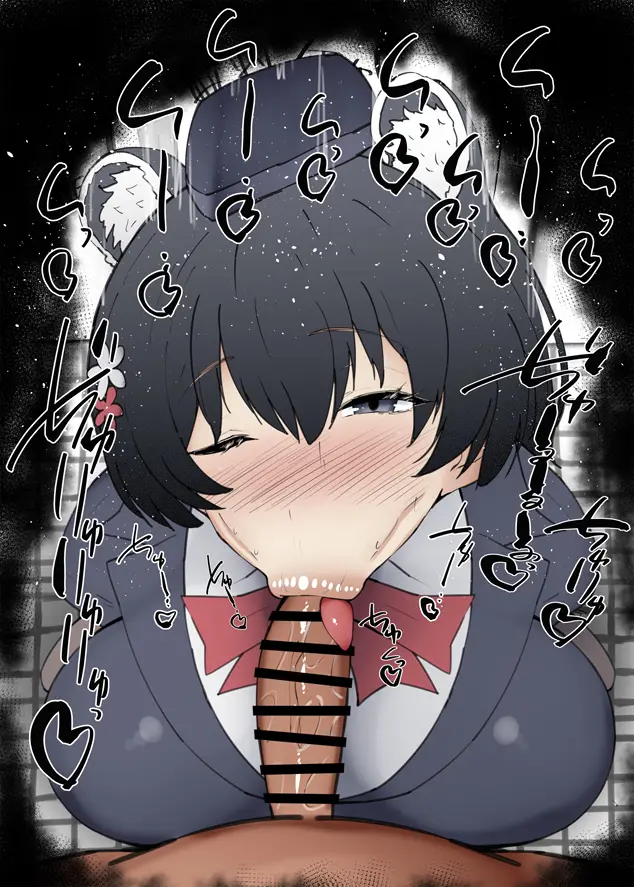 Image 1girls,big_breasts,blush,breasts,female,hair_ornament,looking_at_viewer,shiny_skin,1boy,animal_ears,black_hair,male,oral,penis,short_hair,sweat,tongue_out,blue_archive,big_penis,hat,fellatio,humanoid,veins,dark-skinned_male,dark_skin,eyelashes,shiny,drooling,veiny_penis,wink,half-closed_eyes,censored,closed_eyes,saliva,pov,blowjob,oral_sex,male_pov,inside,black_eyes,ribbon,squatting,hair_flower,heart,sound_effects,japanese_text,vein,detailed_background,indoor,:>=,blowjob_face,veiny,room,kurotama,allied_hyakkiyako_academy_student,inner_discipline_club_(blue_archive),tsubaki_(blue_archive)