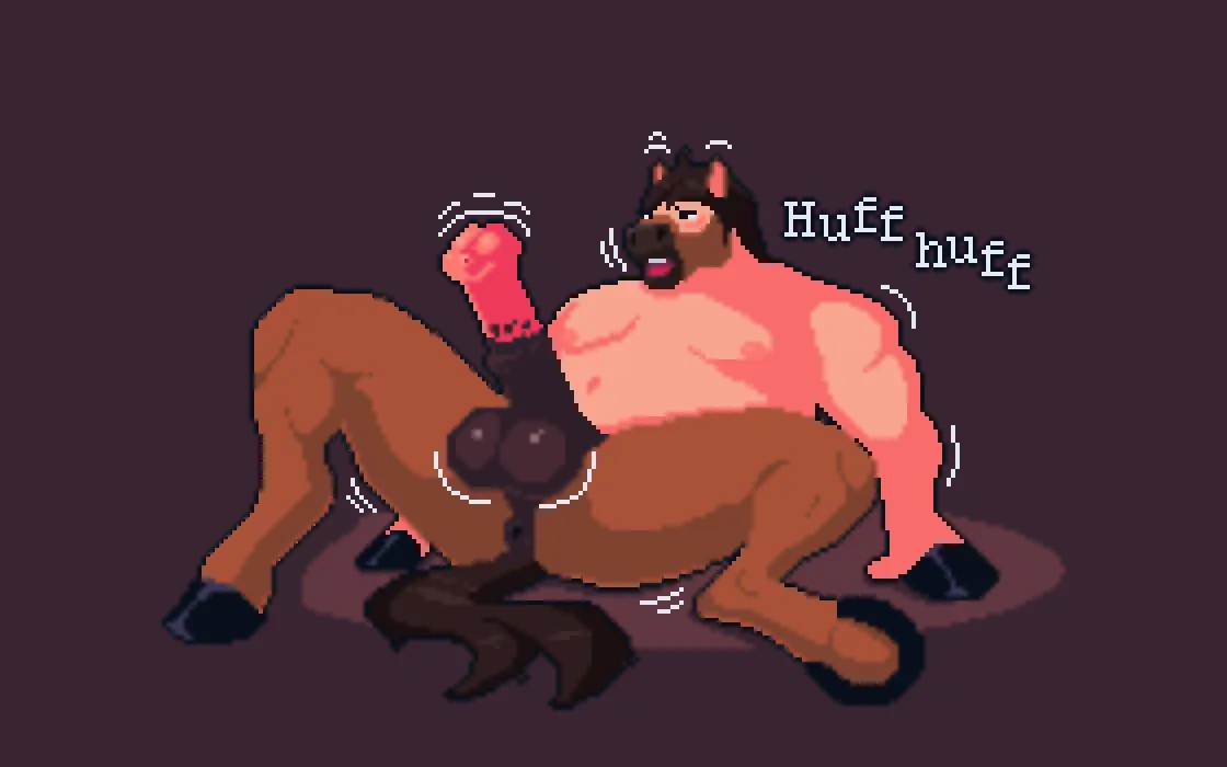 Image blush,human,nipples,solo,male,penis,tail,lying,on_back,ass,big_penis,erection,digital_media_(artwork),balls,hair,anthro,anus,genitals,mammal,breath,animal_genitalia,animal_penis,transformation,hooves,equine_genitalia,equid,equine,horse,equine_penis,puffy_anus,species_transformation,pixel_(artwork),8bit_familiar