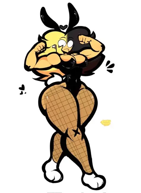Image breasts,female,thighs,flexing,andrew_(wonkytoons),wonky_toons
