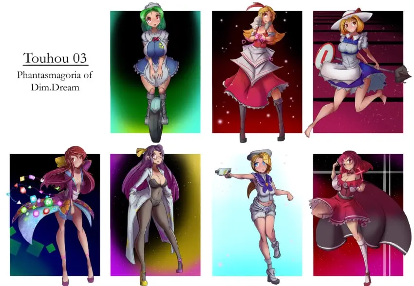 Image female,touhou,tagme,ghost,princess,bodystocking,royalty,magical_girl,android,ghost_girl,greenm,touhou_(pc-98),professor,asakura_rikako,chiyuri_kitashirakawa,ellen_(touhou),ellen_fuwafuwaatama_aureus,kana_anaberal,kitashirakawa_chiyuri,kotohime,kotohime_(touhou),okazaki_yumemi,police_officer,poltergeist,rikako_asakura,ruukoto,sailor,scientist,yumemi_okazaki