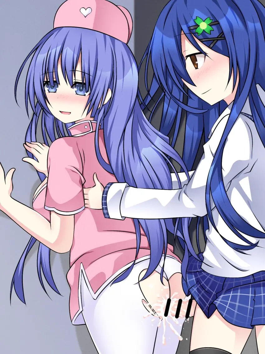 Image 1girls,blush,breasts,brown_eyes,clothed,clothing,female,grey_hair,human,light-skinned_female,light_skin,long_hair,mostly_clothed,standing,1boy,blue_hair,cum,male,penis,ass,sex,1futa,duo,erection,futa_on_female,futanari,intersex,light-skinned_futa,light-skinned_male,cum_in_pussy,cum_inside,vaginal_penetration,school_uniform,artist_request,censored,grey_eyes,skirt,bar_censor,pantyhose,semen,date_a_live,genderswap_(mtf),against_wall,source_request,izayoi_miku,ripped_pantyhose,nurse_uniform,futa/female,itsuka_shido,itsuka_shiori