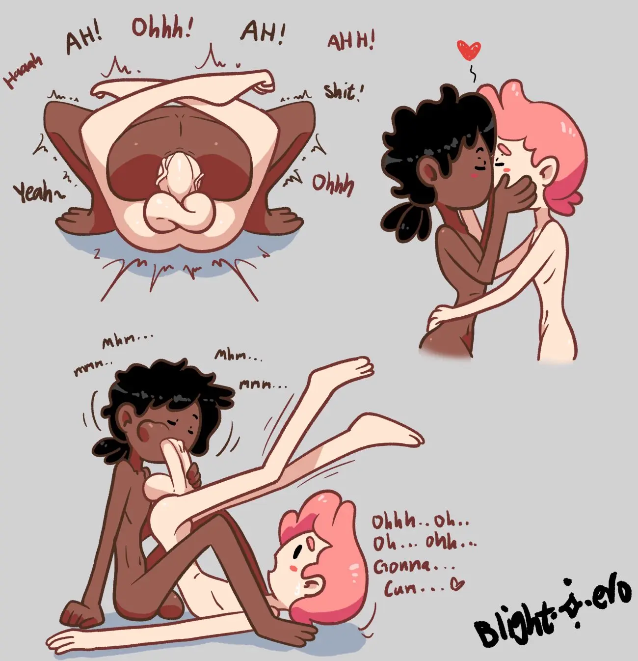 Image human,black_hair,male,oral,penis,dark-skinned_male,dark_skin,anal,yaoi,huge_cock,pink_hair,pale_skin,gay,gay_sex,gay_domination,adventure_time,marshall_lee,marshall_lee_(black),blightstar