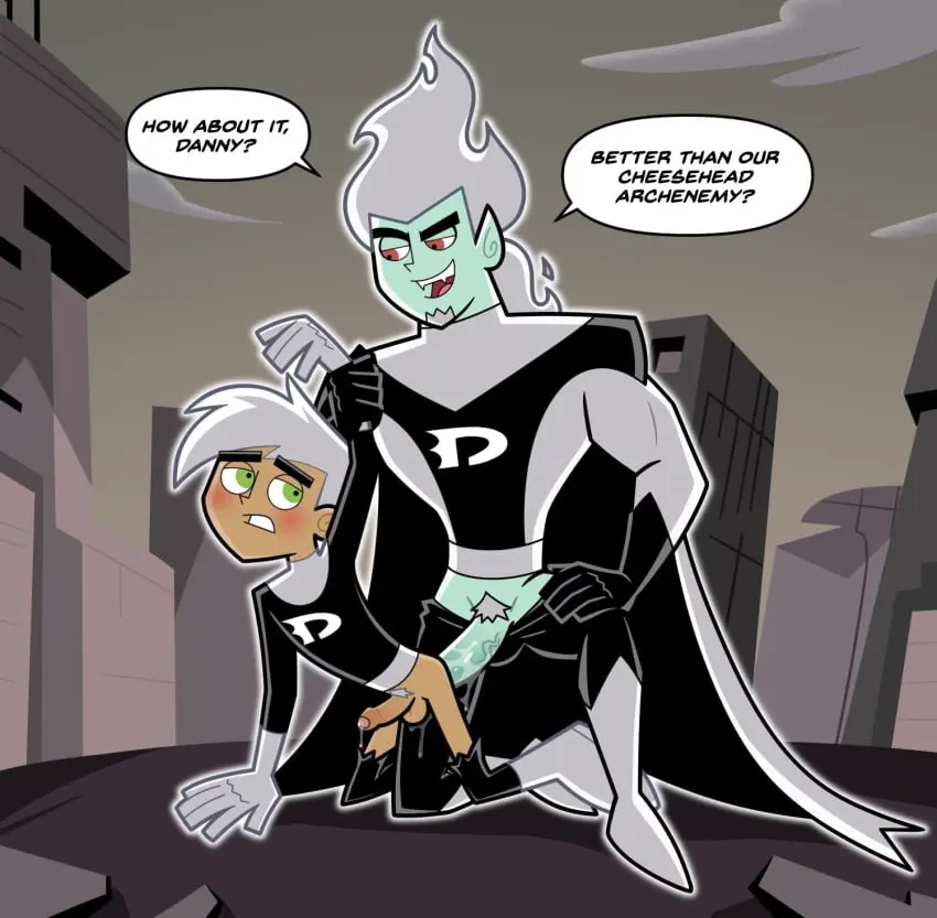 Image white_hair,cum,male,cum_in_ass,yaoi,green_eyes,accurate_art_style,cumming_from_anal_sex,cumming_together,cumming_while_penetrating,gay,gay_sex,public,gay_domination,cumming,torn_clothes,cumming_while_penetrated,torn_clothing,public_nudity,nickelodeon,selfcest,public_sex,nicktoons,danny_phantom,danny_fenton,dark_danny,haunted_past_(ship),public_sex_slave,puffyphantom,spandex,spandex_suit