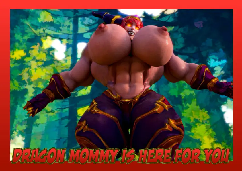 Image 1girls,breasts,female,light-skinned_female,light_skin,solo,red_hair,muscular,huge_breasts,warcraft,world_of_warcraft,3d,muscular_female,blizzard_entertainment,alexstrasza,voradorst