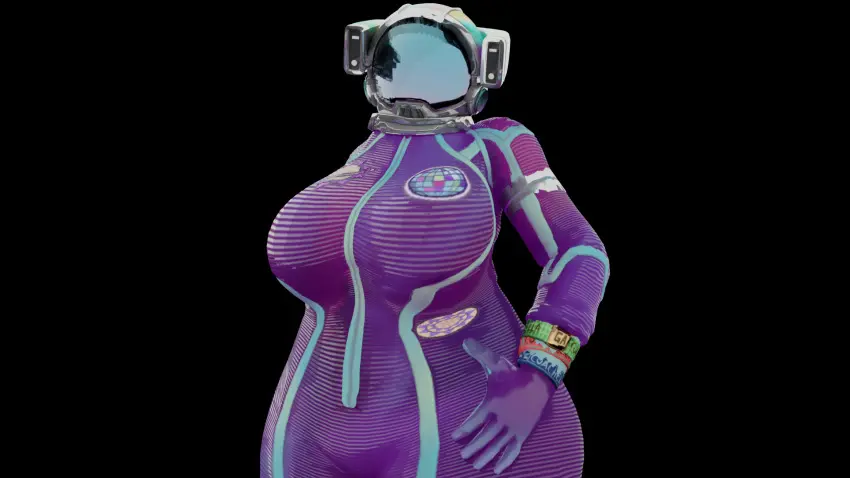 Image 1girls,big_breasts,breasts,female,fortnite,tagme,blender,astronaut_suit,beezechurger