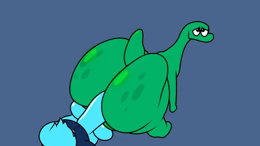 Image simple_background,blue_hair,male,penis,big_ass,big_butt,big_penis,blue_background,huge_ass,huge_butt,yaoi,looking_away,balls,huge_cock,ahe_gao,looking_pleasured,big_balls,animated,big_thighs,gif,huge_balls,large_penis,small_but_hung,smaller_male,large_balls,blue_body,slime,large_ass,large_butt,non-human,huge_thighs,large_thighs,toony,blue_penis,small_dom_big_sub,larger_male,simple_shading,blue_skin,white_eyes,animated_gif,non-human_only,looking_up,dinosaur,slime_boy,no_pupils,bonguitoweon,huge_testicles,noseless,bongo_(bonguitoweon),dinosaur_tail,flipaclip,mouthless,papriko,paps_(papriko),simple_coloring,slime_hair