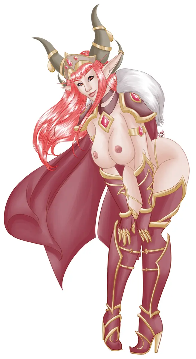 Image 1girls,big_breasts,breasts,female,light-skinned_female,light_skin,solo,nude,red_hair,thick_thighs,voluptuous,wide_hips,voluptuous_female,warcraft,world_of_warcraft,bent_over,high_heels,blizzard_entertainment,high_heel_boots,alexstrasza,zomgdae