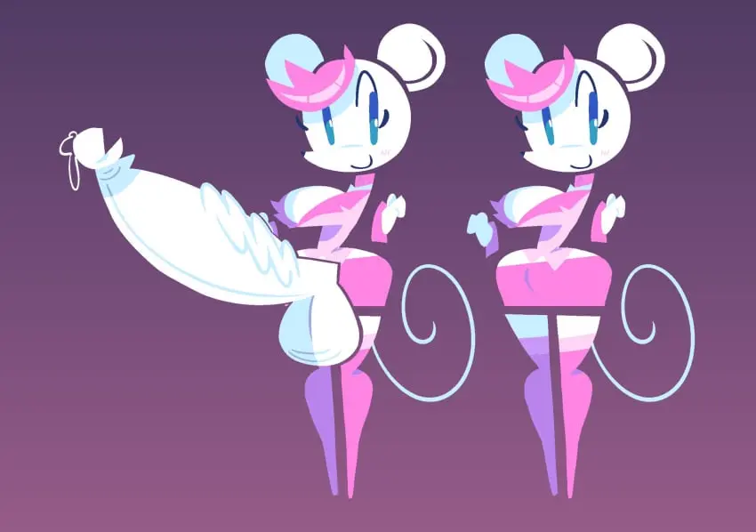 Image big_breasts,breasts,clothed,clothing,hi_res,smile,solo,blue_eyes,penis,tail,big_penis,futanari,intersex,wide_hips,cleavage,eyelashes,balls,hair,huge_cock,pink_hair,anthro,veiny_penis,big_balls,miniskirt,skirt,genitals,mammal,hyper_penis,legwear,thigh_highs,white_body,mouse,mouse_ears,mouse_tail,murid,vein,glans,gynomorph,white_balls,white_ears,hyper,hyper_genitalia,murine,rodent,bottomwear,pink_clothing,white_tail,white_penis,looking_aside,suit,pink_legwear,pink_thigh_highs,pink_skirt,gynomorph_anthro,intersex_anthro,lottieplus,white_glans,pink_bottomwear,pink_miniskirt,pink_suit,round_ears