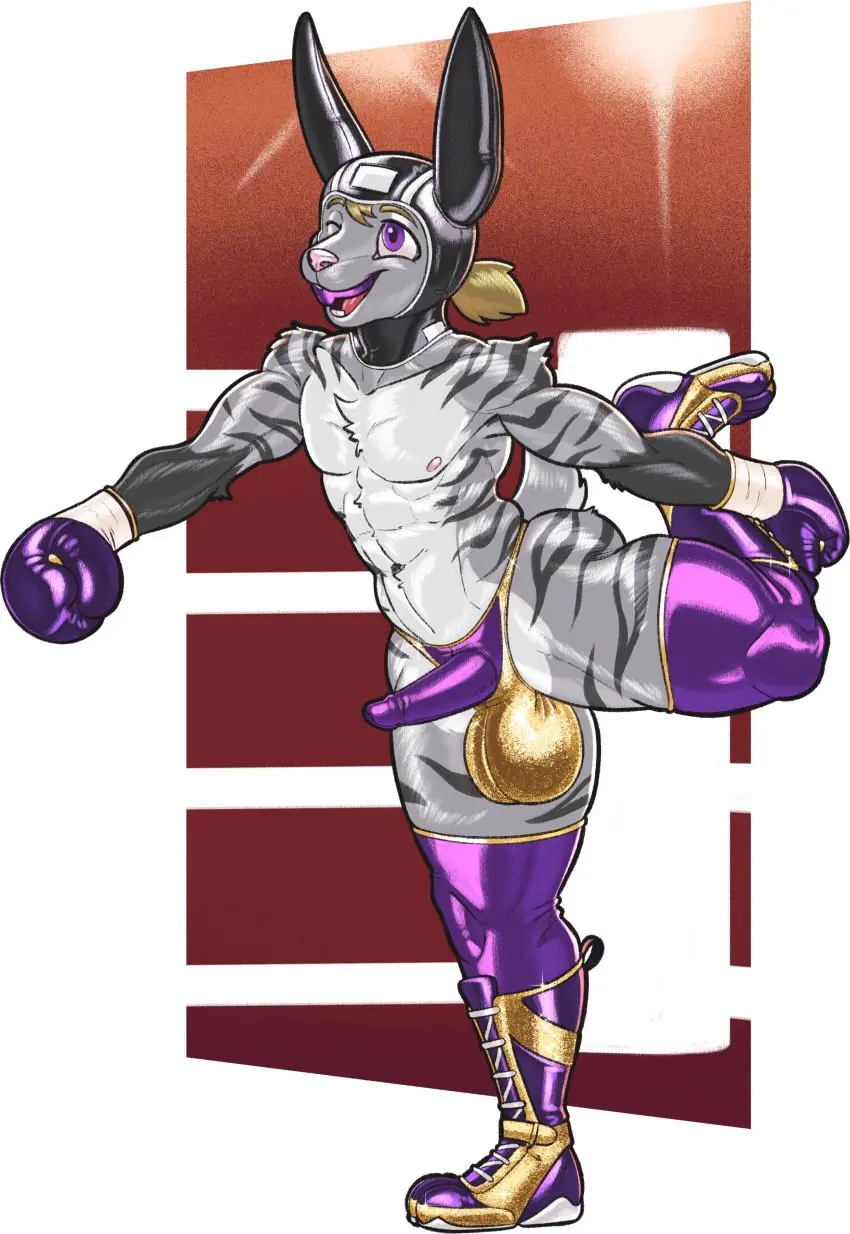 Image clothing,hi_res,solo,male,penis,underwear,ass,big_butt,thick_thighs,erection,humanoid_penis,ponytail,male_only,thigh_socks,digital_media_(artwork),headgear,balls,hair,anthro,absurd_res,socks,bulge,big_balls,footwear,genitals,mammal,thong,legwear,thigh_highs,2024,genital_outline,humanoid_genitalia,handwear,lagomorph,leporid,rabbit,detailed_bulge,erection_under_clothing,stretching,sparkles,leather,leather_clothing,furgonomics,fighting_ring,boxing_gloves,boxing,ballboxing,cock_sheath,dcheese,furgonomic_footwear,leather_headgear,penis_clothing,penis_conforming,sport,stretching_legs
