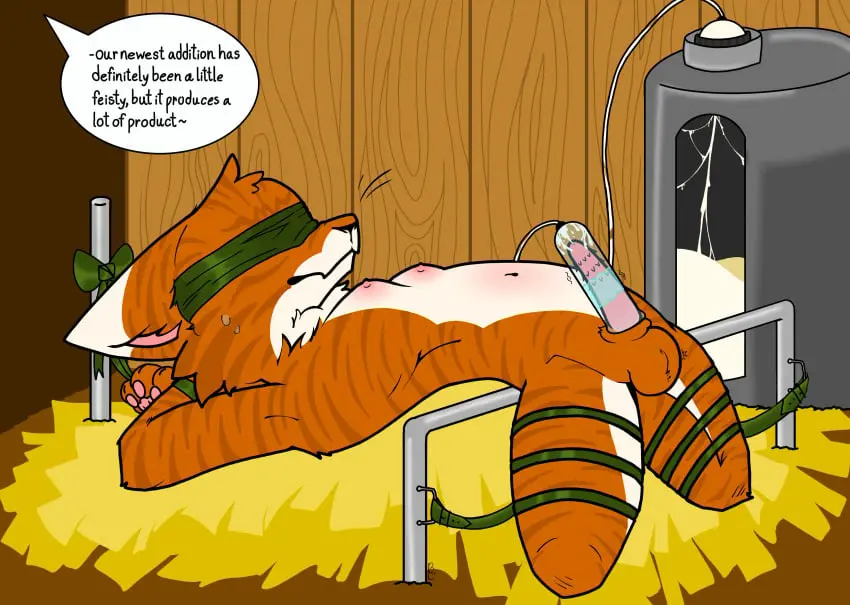 Image hi_res,nipples,solo,cum,male,penis,sweat,male_only,solo_focus,balls,anthro,absurd_res,ejaculation,genital_fluids,orgasm,bodily_fluids,genitals,mammal,paws,feline,speech_bubble,animal_genitalia,animal_penis,markings,felid,blindfold,domestic_cat,felis,bound,restraints,on_ground,machine,pawpads,feline_genitalia,feline_penis,bow_ribbon,tabby_cat,restrained_arms,restrained_legs,barn,hands_tied,belt_buckle,whisker_markings,arms_tied,legs_tied,milking_cum,milking_machine,badcat2,belt_bondage,cum_tube,hay,hay_bale,milking_machine_on_male