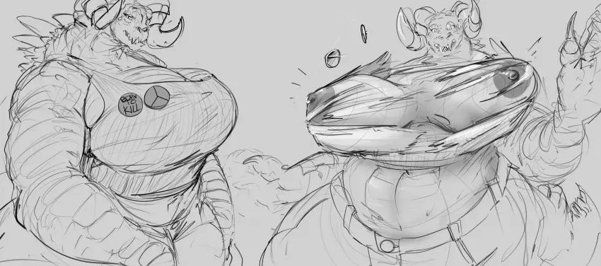 Image big_breasts,breasts,clothing,female,hi_res,nipples,pants,shirt,solo,thick_thighs,muscular,wide_hips,huge_breasts,anthro,hyper_breasts,voluptuous_female,monochrome,claws,muscular_anthro,horn,non-mammal_breasts,non-mammal_nipples,reptile,scalie,muscular_female,huge_thighs,tank_top,topwear,spikes,hyper,wardrobe_malfunction,torn_clothing,bottomwear,bethesda_softworks,deathclaw,fallout,microsoft,huge_hips,voluptuous_anthro,torn_shirt,torn_topwear,doctordj,female_deathclaw