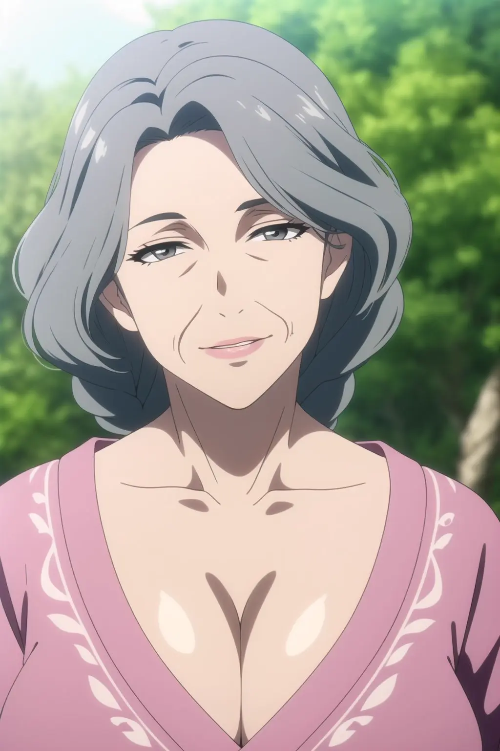 Image big_breasts,breasts,female,ai_generated,huge_breasts,gigantic_breasts,mature_female,older_female,gilf,grandmother,ultrahentaisai