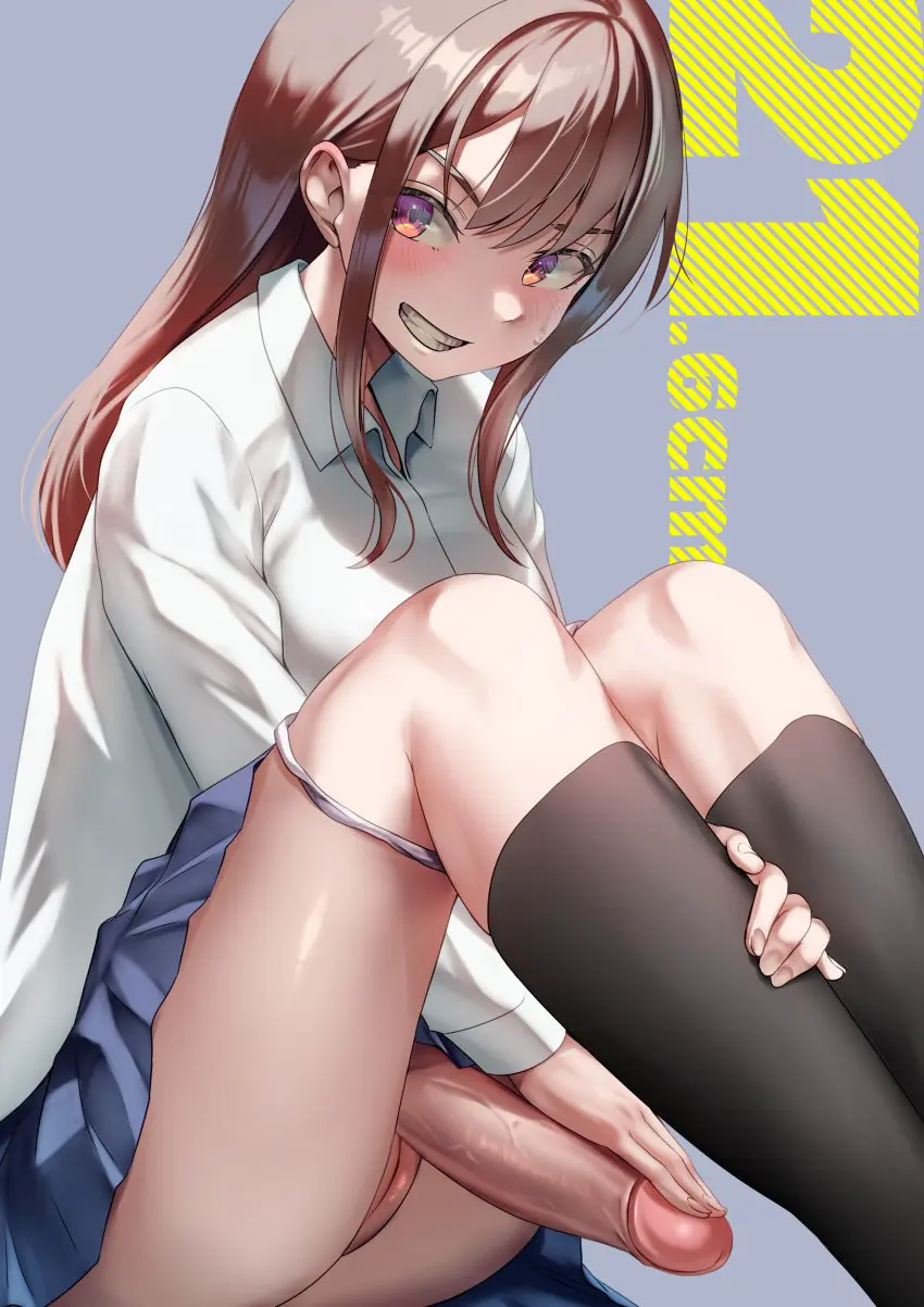 Image breasts,clothed,clothing,human,light_skin,long_hair,mostly_clothed,solo,penis,pussy,big_penis,uncensored,1futa,erection,futanari,intersex,light-skinned_futa,text,blonde_hair,schoolgirl,sitting,original,school_uniform,futa_only,skirt,bottomless,black_socks,cock-tail,futa_sans_balls,hand_on_own_penis,measurements,ayanakitori,decensored,measuring_penis,holding_penis_down