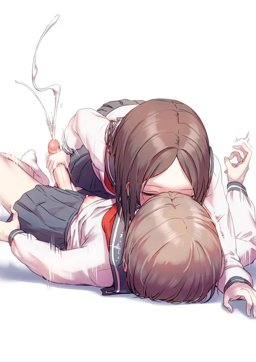 Image 1girls,breasts,clothed,clothing,female,highres,human,light-skinned_female,light_skin,long_sleeves,mostly_clothed,nipples,simple_background,white_background,absurdres,cum,penis,short_hair,lying,on_back,big_penis,uncensored,1futa,duo,erection,futa_on_female,futanari,intersex,light-skinned_futa,cowgirl_position,medium_breasts,original,school_uniform,brown_hair,ejaculation,medium_hair,handjob,orgasm,skirt,pleated_skirt,serafuku,motion_lines,kissing,assertive_female,dubious_consent,femdom,futa_with_female,black_sailor_collar,sailor_collar,black_skirt,implied_kiss,ayanakitori,decensored