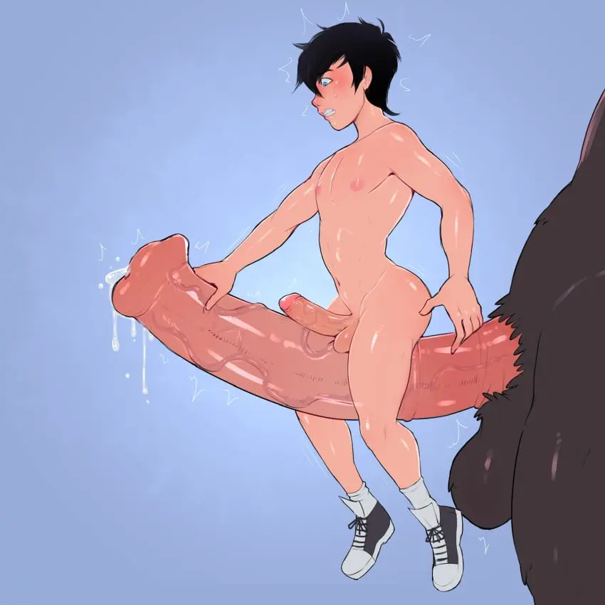 Image male,penis,male_only,yaoi,huge_cock,gay,foreskin,uncircumcised,kiddeathx_(artist),non-human,minotaur,animal_genitalia,horsecock,heroes_of_olympus,percy_jackson,percy_jackson_and_the_olympians