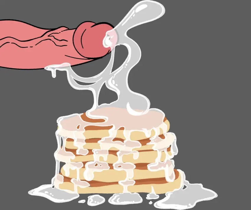 Image cum,penis,veiny_penis,cock,bodily_fluids,grey_background,vein,semen,veiny,food,weird,no_visible_face,corruptedcryptid,cum_on_food,cum_on_pancakes,pancake,pancakes,stack_of_pancakes