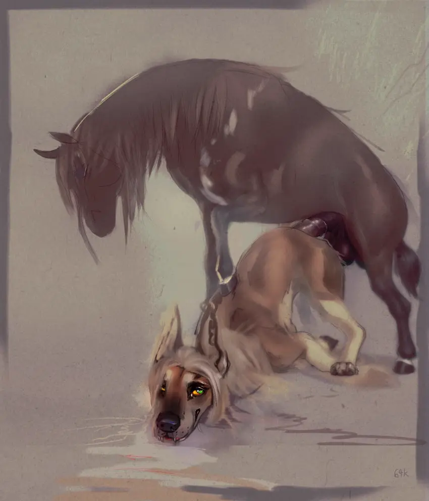 Image hi_res,looking_at_viewer,simple_background,white_hair,male,penis,duo,male/male,eyebrows,teeth,ambiguous_penetration,balls,hair,size_difference,blonde_hair,green_eyes,absurd_res,looking_pleasured,penetration,canid,canine,canis,domestic_dog,genitals,mammal,paws,fangs,big_dom_small_sub,dominant,interspecies,black_nose,white_body,ass_up,animal_genitalia,animal_penis,fluffy,hooves,brown_body,feral,equine_genitalia,quadruped,equine_penis,feral_on_feral,yellow_sclera,medial_ring,whiskers,mane,black_balls,64k,interspecies_domination