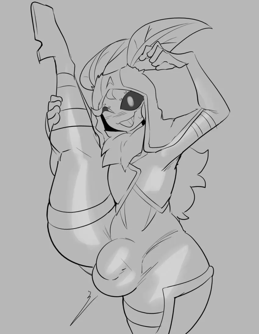 Image long_hair,smile,solo,1boy,male,penis,furry,big_penis,thick_thighs,femboy,male_only,anthro,2d,sweatdrop,bulge,sketch,male_focus,femboy_only,solo_male,bulge_through_clothing,cosplay,moth,antennae_(anatomy),fursona,hung_trap,antennae,jinu,grabbing_leg,rosy_maple_moth,seti_(leamhan)