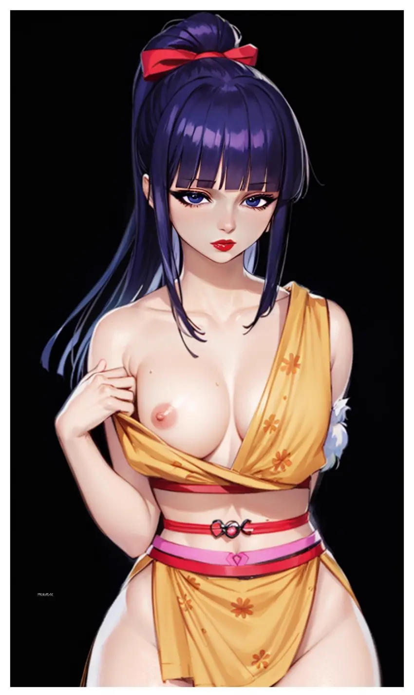 Image 1girls,female,female_only,one_piece,ai_generated,rule_63,flashing_breasts,ai,kikunojo,waleed_qamar