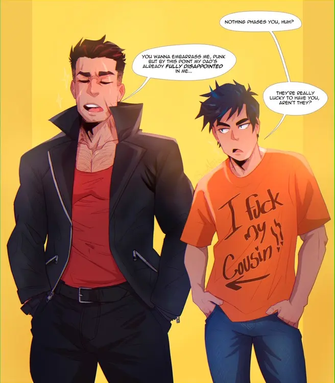 Image male,male_only,yaoi,gay,incest,ares,percy_jackson,percy_jackson_and_the_olympians,funny,soynutts