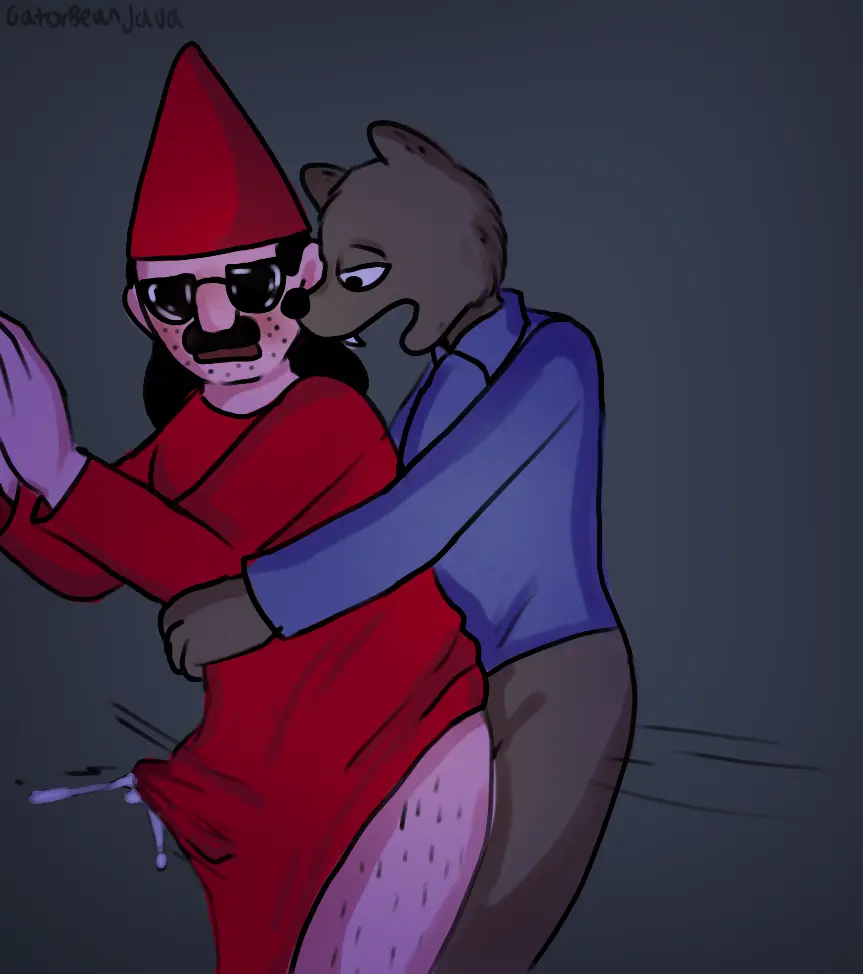 Image clothing,human,black_hair,cum,male,hat,sex,duo,humanoid,headwear,male/male,headgear,shaded,teeth,eyewear,hair,anthro,mythology,ejaculation,sharp_teeth,genital_fluids,bodily_fluids,canid,canine,canis,fur,mammal,wolf,brown_fur,mythological_canine,mythological_creature,were,werecanid,werecanine,werewolf,brown_body,magic_user,sunglasses,body_hair,gatorbeanjava,megg_mogg_&_owl,mike_(megg_mogg_&_owl),werewolf_jones,wizard_hat,wizard_robe,cel_shading