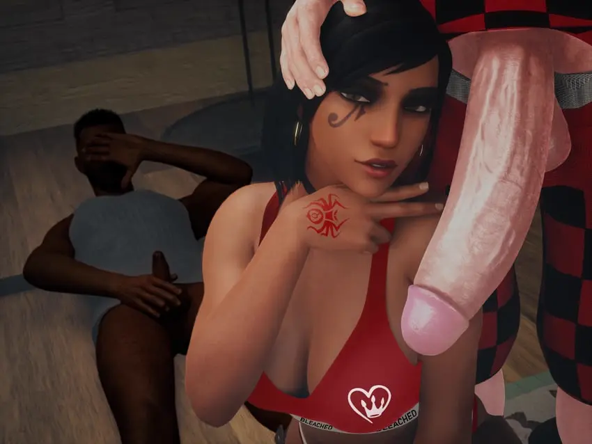 Image 1girls,female,light-skinned_female,light_skin,looking_at_viewer,black_hair,hand_on_head,male,penis,big_penis,dark-skinned_male,dark_skin,interracial,2boys,huge_cock,light-skinned_male,veiny_penis,penis_size_difference,small_penis,dark-skinned_female,3d,3d_(artwork),large_penis,tiny_penis,overwatch,overwatch_2,blizzard_entertainment,black_penis,white_penis,cuck,cuckold,small_penis_humiliation,white_male,pharah,pale-skinned_male,big_white_cock,penis_on_head,size_queen,humiliated,black_cuck,bleached,bleached_clothing,csd,fareeha_amari,penis_comparison,queen_of_hearts,small_black_cock,ssync92