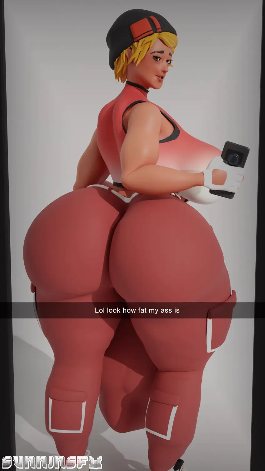 Image clothed,solo,penis,big_ass,big_penis,huge_ass,futanari,intersex,balls,huge_cock,futa_only,3d,yellow_hair,fully_clothed,phone,sunninsfw,picture_taking,snapchat_sexting,sunny_(sunninsfw)